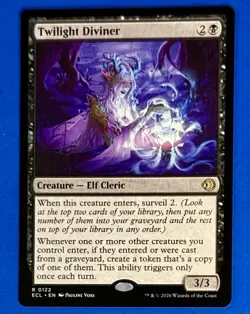 Twilight Diviner MTG Lorwyn Eclipsed 122 R NM - Image 1