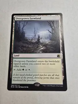 Overgrown Farmland Innistrad: Midnight Hunt Regular - Image 1