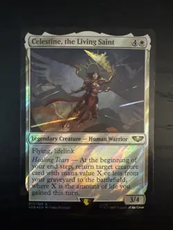 Celestine, the Living Saint (Surge Foil) Universes Beyond: Warhammer 40000 Foil - Image 1