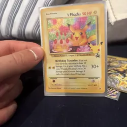 Birthday Pikachu #24 - Celebrations 25th Anniversary Pokemon TCG - NM - Image 1