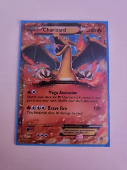 Pokemon TCG Charizard-EX XY Black Star Promos XY17 Holo Promo - Image 1