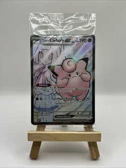 Pokemon TCG Journey Together Black Star Promo Lillie’s Clefairy ex SVP195 Sealed - Image 1