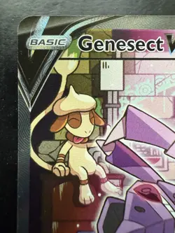 Pokemon Genesect V (Alternate Full Art) 255/264 Swsh08: Fusion Strike Holo (NM) - Image 2