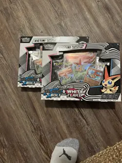 Pokemon Victini Illustration Collection Black Bolt & White Flare Box Lot of 2 - Image 2
