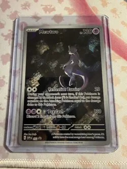 Pokemon Mewtwo TCG SVP 052 Black Star Promo 151 Ultra Premium Collection - Image 1