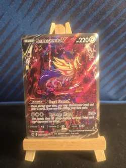 Pokemon TCG Zamazenta v GG54/GG70 Full Art Galarian Gallery Crown Zenith - Image 1