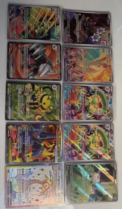 Pokemon TCG Card Collection with EX and Full Art Rares - Image 1