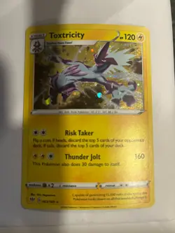 Toxtricity 063/189 S&S Darkness Ablaze Pokemon Cosmos Holo Foil Nice! - Image 1