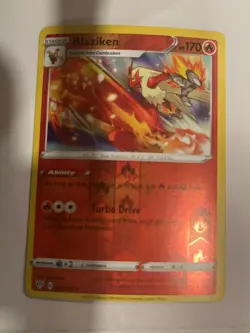 Blaziken 024/189 S&S Darkness Ablaze Pokemon Reverse Holo Foil Rare - Image 1
