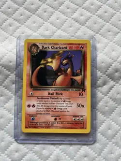 Pokemon Vintage Card Lot Dark Charizard & Dark Blastoise Unlimited Non-Holo Rare - Image 2