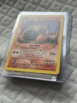 Pokemon Vintage Card Lot Dark Charizard & Dark Blastoise Unlimited Non-Holo Rare - Image 5