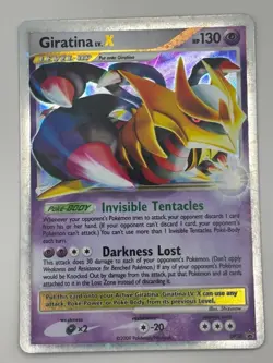 Giratina LV.X DP38 Promo Diamond & Pearl Black Star Promos Pokemon DP #DP38 LP- - Image 1