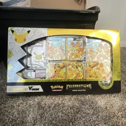 Pokemon Pikachu V-Union Celebrations Special Collection Box TCG English - Image 1