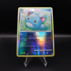 Marill 88/130 Diamond and Pearl Reverse Holo 2007 NM English Pokemon TCG - Image 1