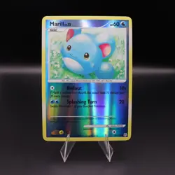 Marill 88/130 Diamond and Pearl Reverse Holo 2007 NM English Pokemon TCG - Image 2