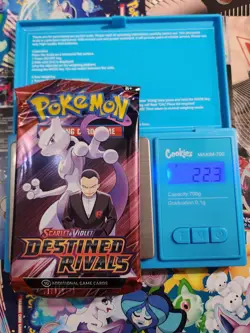 (VERY HEAVY) 22.3g Pokemon TCG Destined Rivals Booster Pack (SEALED)✅ - Image 1