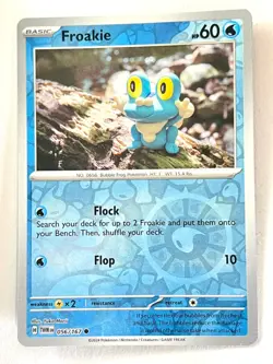 Froakie 056/167 Reverse Holo Common Twilight Masquerade Pokemon TCG Near Mint NM - Image 1