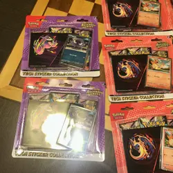 Pokemon Mega Evolution S2.5 Ascended Heroes Tech Sticker 3 pack blister-Lot of 8 - Image 3