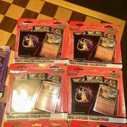 Pokemon Mega Evolution S2.5 Ascended Heroes Tech Sticker 3 pack blister-Lot of 8 - Image 4