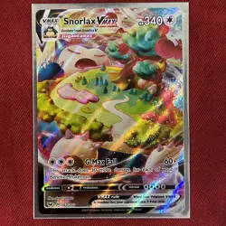 SNORLAX VMAX Pokemon Sword & Shield 142/202 TCG RARE HOLO CLEAN!! - Image 1