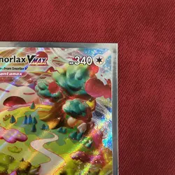 SNORLAX VMAX Pokemon Sword & Shield 142/202 TCG RARE HOLO CLEAN!! - Image 2