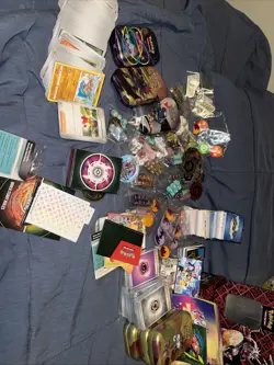 Pokemon (RANDOM LOT) Empty Tins, Deck Boxes, Stickers, Dividers, And Much More! - Image 1