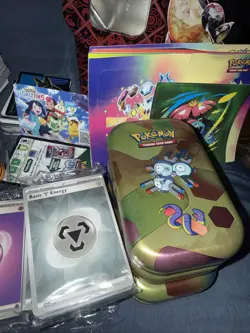 Pokemon (RANDOM LOT) Empty Tins, Deck Boxes, Stickers, Dividers, And Much More! - Image 5