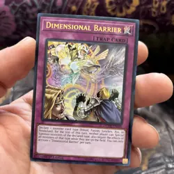 Yu-Gi-Oh! Dimensional Barrier 1st Edition Ultra Rare DUDE-EN048 (NM) - Image 1
