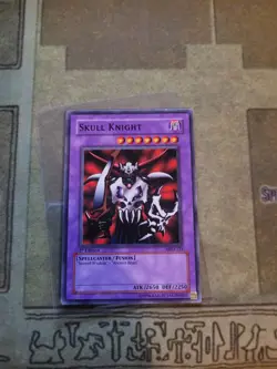 YUGIOH SKULL KNIGHT MRD-123 COMMON 1ST ED VLP - Image 2