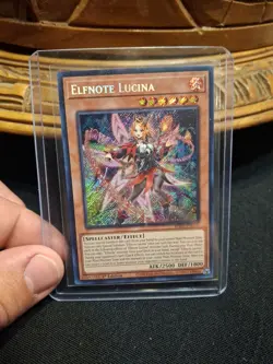 Yu-Gi-Oh! Burst Protocol Elfnote Lucina BPRO-EN010 1st Edition Secret Rare - Image 1