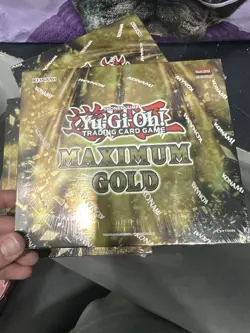 Yu-Gi-Oh! Maximum Gold Box - 1st Edition Factory Sealed Box - Image 1