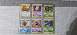 Pokemon Vintage 1st Edition Card Lot WOTC 1999 Jungle Fossil Set - Image 1