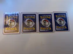 Pokemon 1st Edition / Unlimited Fossil Kabuto #50/62 Lot of 4 - Image 2