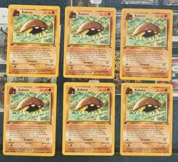Lot of 24 Pokemon 1st Edition Fossil Kabuto #50/62 NM-Mint Condition King Kabuto - Image 2
