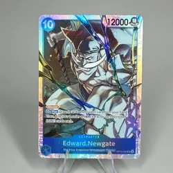 One Piece TCG Edward Newgate OP13-042 SR English M/NM - Image 1