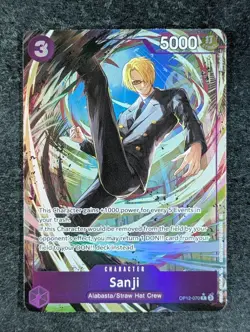 2025 One Piece SANJI #OP12-070 Legacy of the Master Rare English - Image 1
