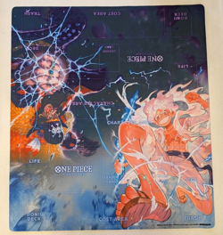 Official One Piece Playmat Luffy & Black B & Shanks & Buggy 2 Player Tournament - Image 2