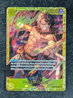 2024 One Piece PORTGAS D. ACE #OP07-119 500 Years in the Future Alt Art SEC ENG - Image 1