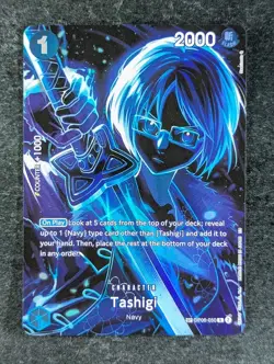 2025 One Piece TASHIGI #OP06-050 Legacy of the Master SP Version Rare English - Image 1