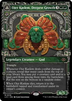 MTG Ojer Kaslem, Deepest Growth (Showcase) The Lost Caverns of Ixalan - NM.. - Image 1
