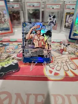Ace OP13-119 SEC Manga Alt Art Carrying on His Will ONE PIECE Card english NM - Image 1