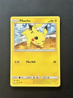 Pikachu 54/214 S&M Unbroken Bonds Pokemon Card - Image 1