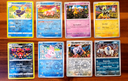 Shinji Kanda 8 Card Lot - All Reverse Holo - LP - Absol, Aerodactyl, Slowbro + - Image 1