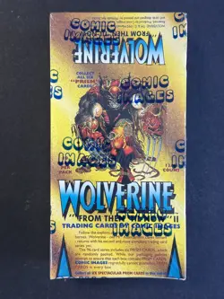 1992 Comic Images Marvel Wolverine From Then Til Now II Trading Cards Box Sealed - Image 1