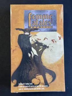 1996 FPG Femme Fatales Metallic Fantasy Art Trading Cards Sealed - Image 1