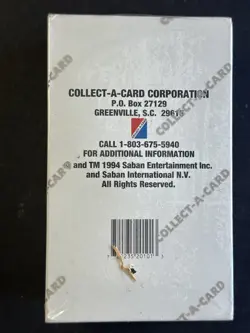 1994 Collect-A-Card Mighty Morphin Power Rangers Trading Cards Box Sealed - Image 2