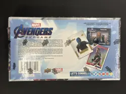 2020 Upper Deck Avengers End Game &Captain Marvel Movie Trading Card Sealed Box - Image 2