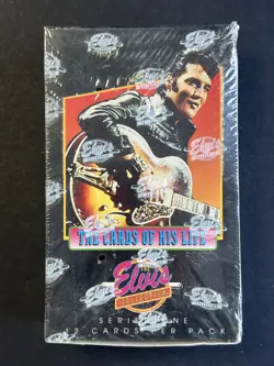 1992 River Group The Elvis Collection the Cards of His Life Series 1 Box Sealed - Image 1