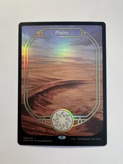 Plains - FOIL FULL ART - MTG Unsanctioned - NM - Image 1