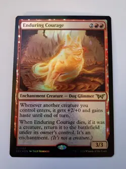 Enduring Courage Duskmourn: House of Horror Foil - Image 1